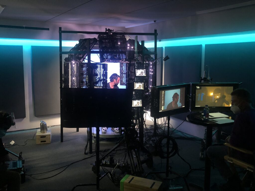 Dhanush shares pic from The Gray Man sets