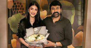 Shruti Haasan on board for Chiranjeevi’s next film