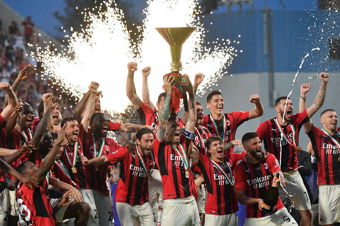 AC Milan crowned Serie A champions