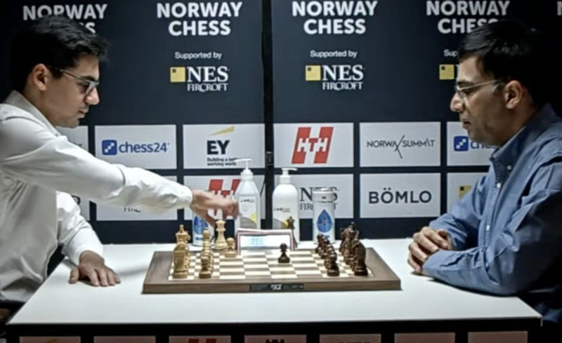 Norway chess: Vishy, Giri share honours