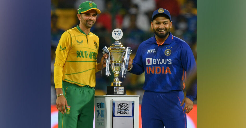 T20: India, SA share series