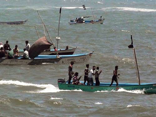 Nine fishermen arrested by SL navy