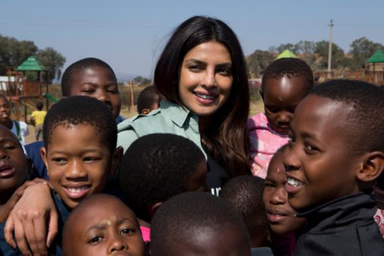 Priyanka Chopra visits Kenya amid hunger crisis