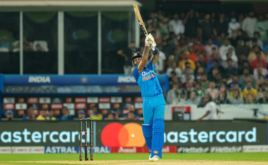 SKY shines as India beats W Aus