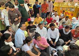 AAP extends support to protesting wrestlers at Jantar Mantar