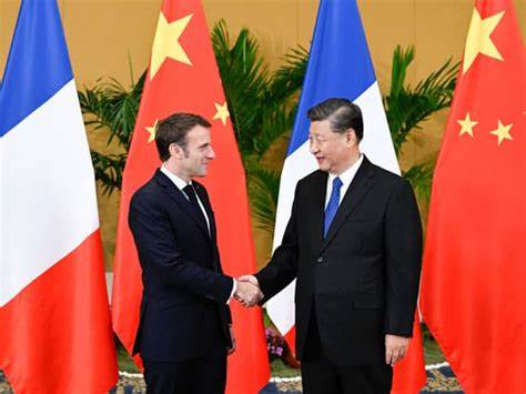 Macron calls on Xi to reason with Russia for Ukraine peace
