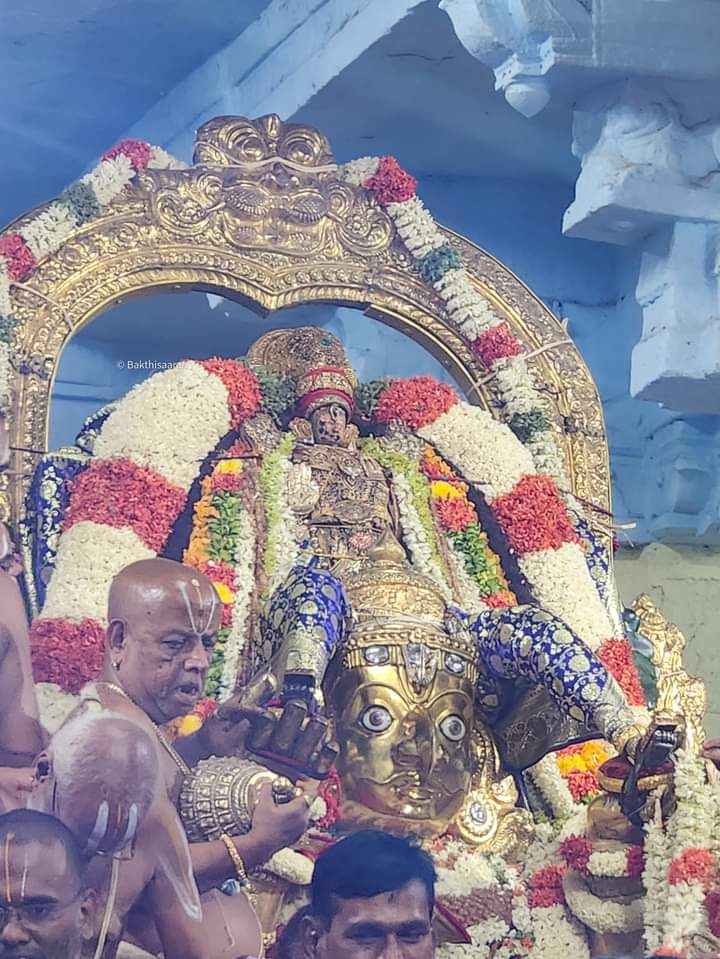 Garuda Seva at Kanchi Varadarajar temple