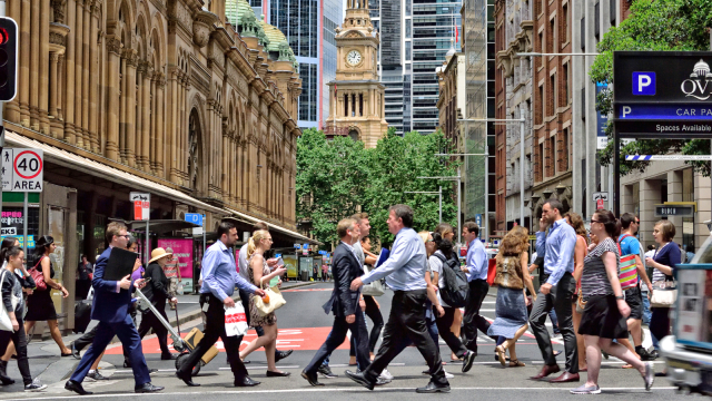 Australian unemployment rate falls