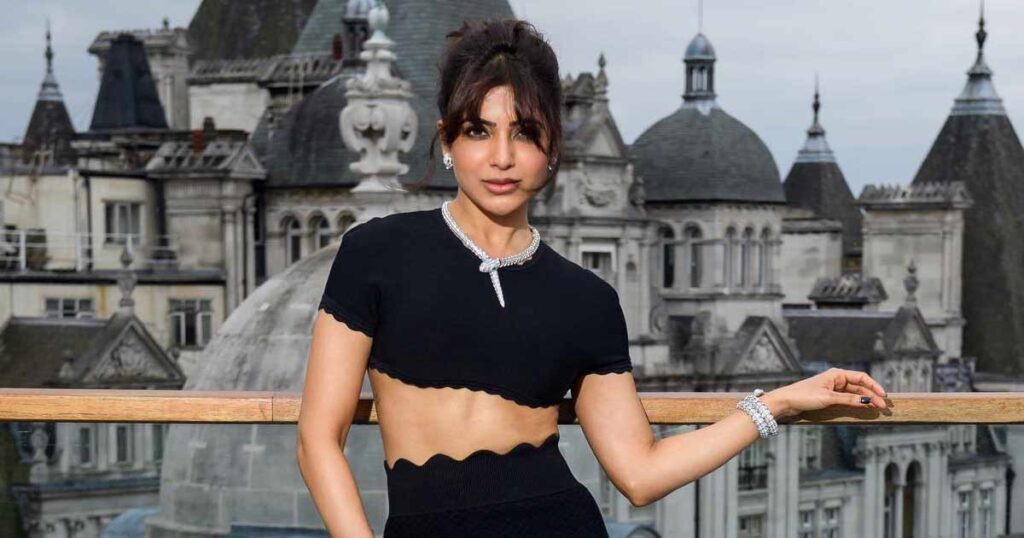 Samantha completes shoot for Citadel