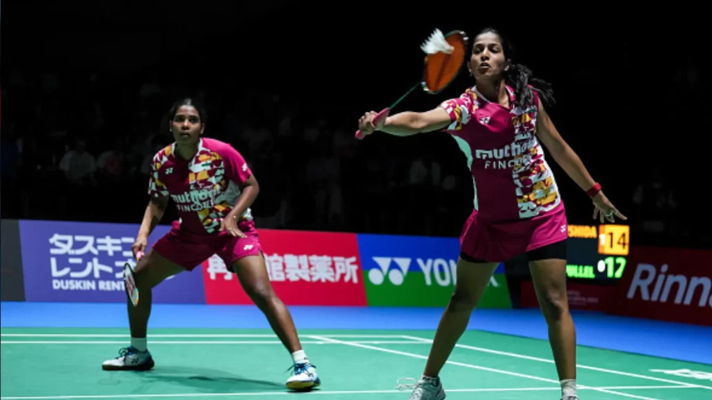 Treesa-Gayatri pair book berth in pre-quarters