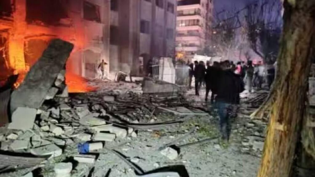 Israel strikes targets in Damascus