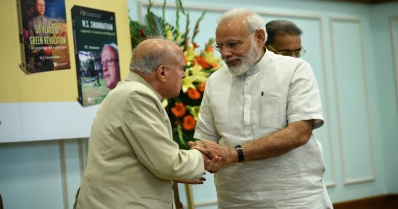 Modi condoles MS Swaminathan’s demise