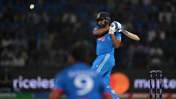 Rohit scores ton as India thrashes Afghan