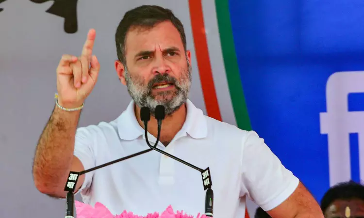 First signature for caste census if our govt comes to power: Rahul