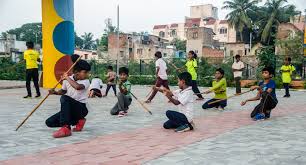 Rise in silambam classes for children in Chennai