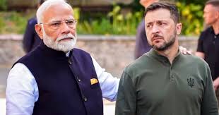 India ever ready to play “active role” in peace efforts: Modi to Zelenskyy