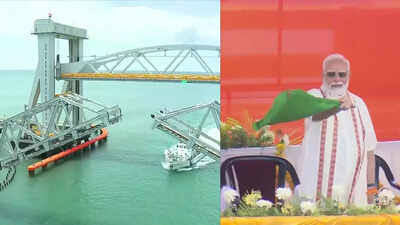 Prime Minister Modi Inaugurates New Pamban Rail Bridge in Rameswaram
