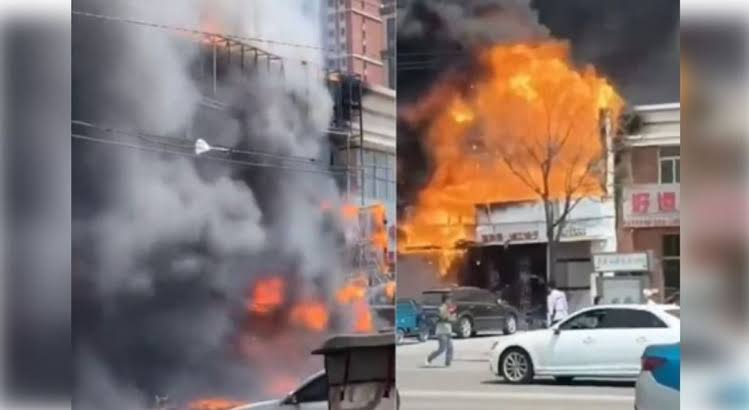 22 people killed in restaurant fire in China