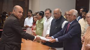 B Sudarshan Reddy files nomination for VP polls - News Today | First ...