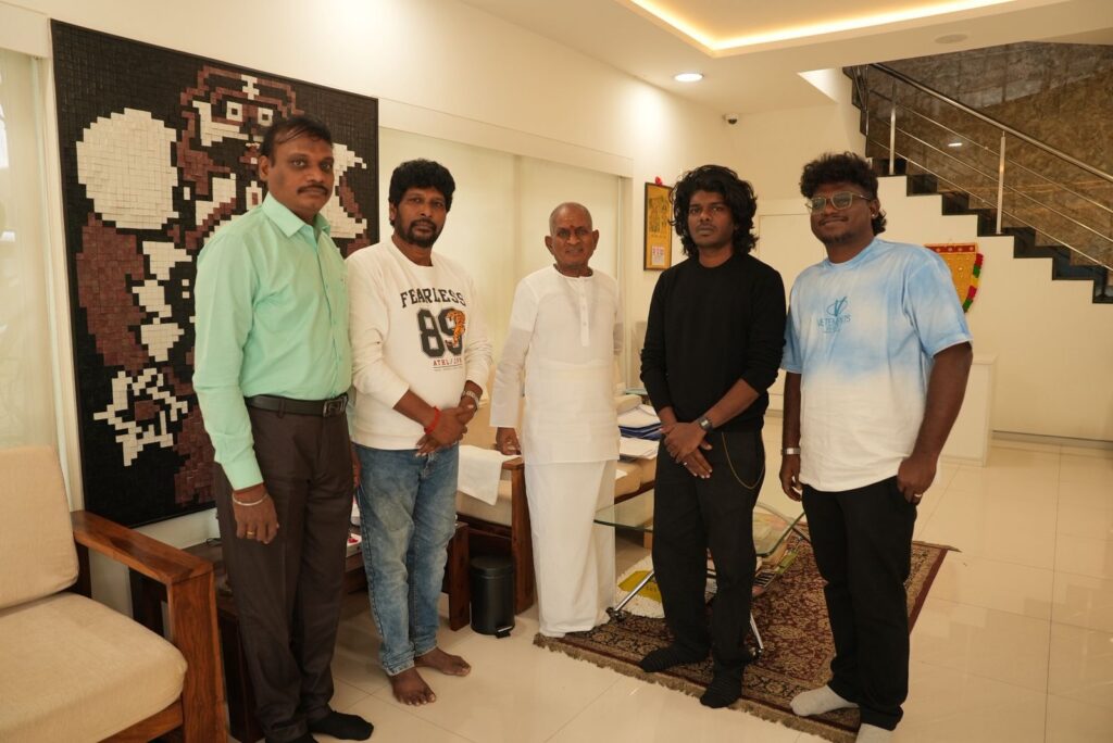 Ilaiyaraaja collaborates with Arivu and Vedan for a song in Arisi