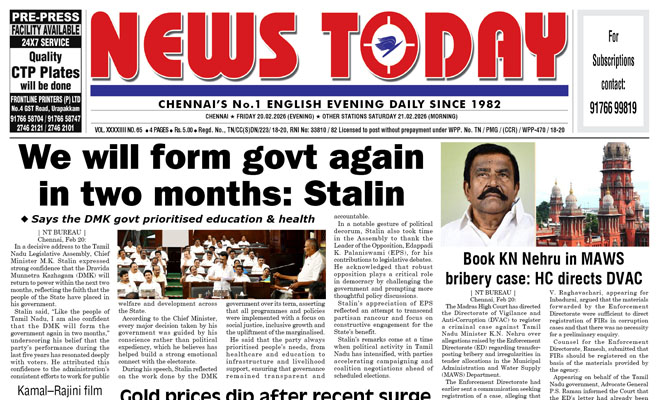 E-paper 20 February 2026