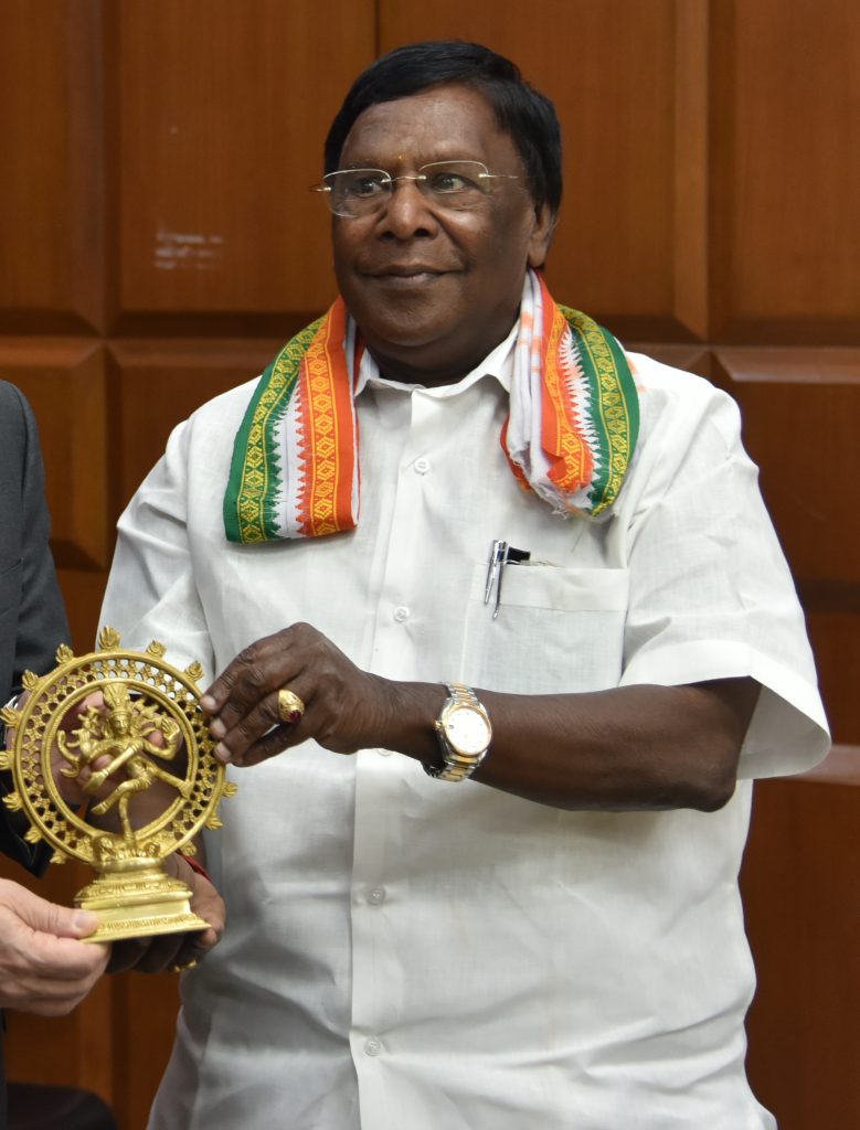 BJP invites Narayanasamy to join party ahead of Puducherry polls