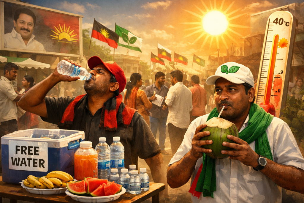 Chennai Faces Rising Summer Heat as Election Campaigns Kick Off