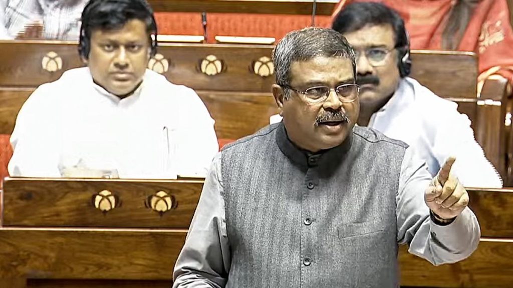 Pradhan urges TVK govt to work in tandem with Centre