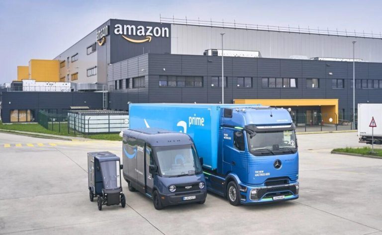 Amazon to deploy 1,000 electric trucks to boost sustainable logistics ...