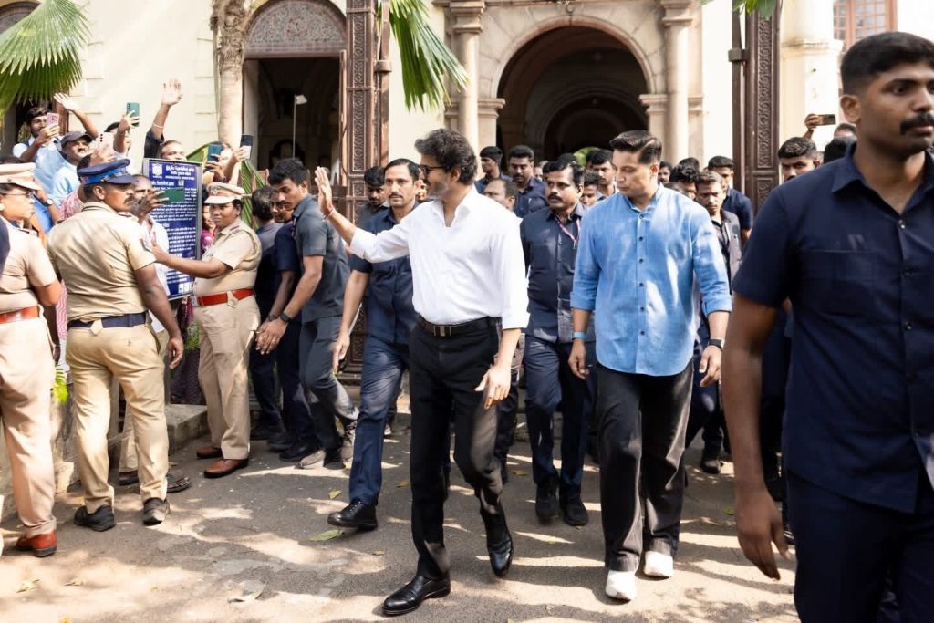 CM Vijay visits Fort St George heritage sites