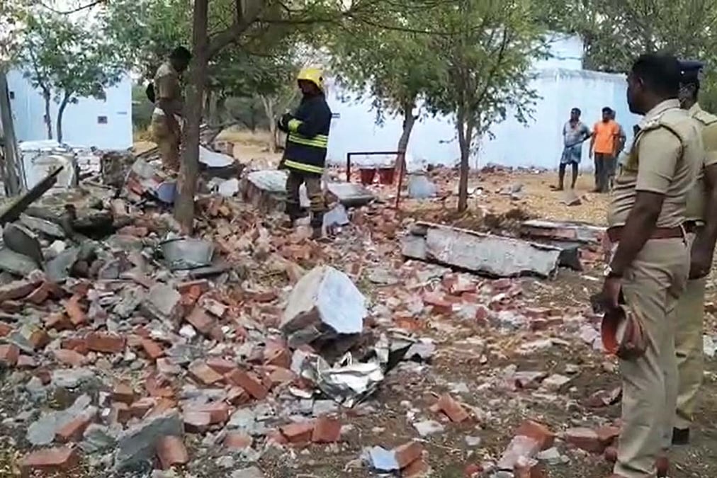 Illegal firecracker unit Blast near Kovilpatti claims two lives