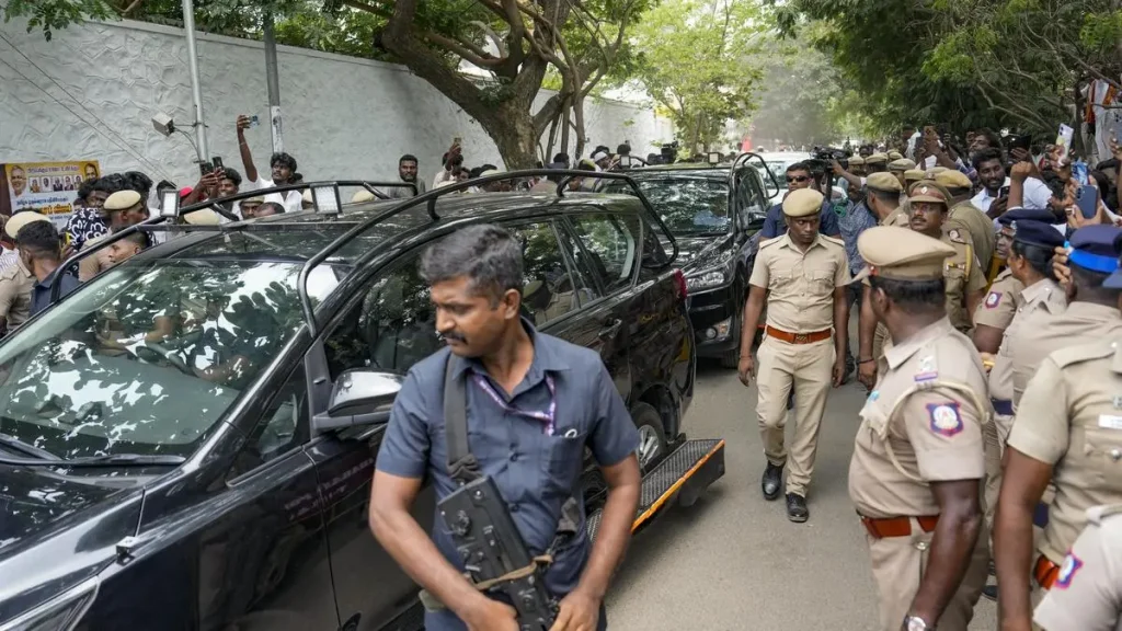 Vijay ordered withdrawal of convoy, to avoid public inconvenience: TVK