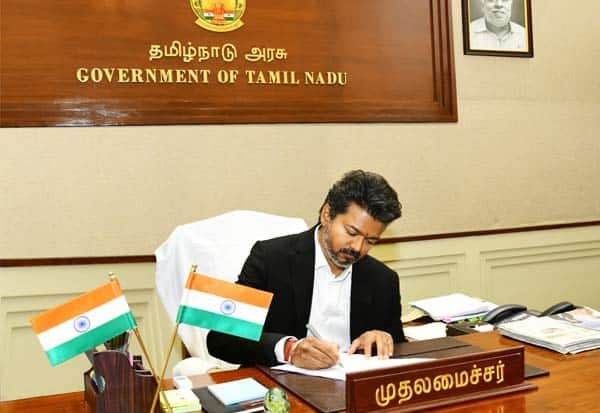 CM Vijay holds key consultations with Ministers