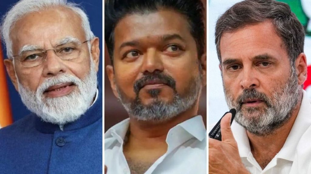 Vijay Signals Cooperative Governance, Thanks Modi and Rahul Gandhi for Greetings