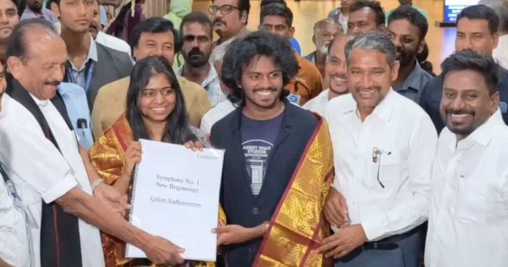 Lydian gets grand welcome after symphony milestone