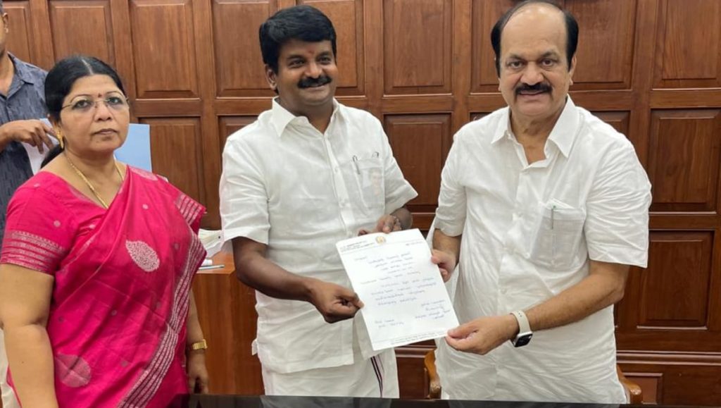 Ex-AIADMK minister Vijayabaskar resigns as MLA