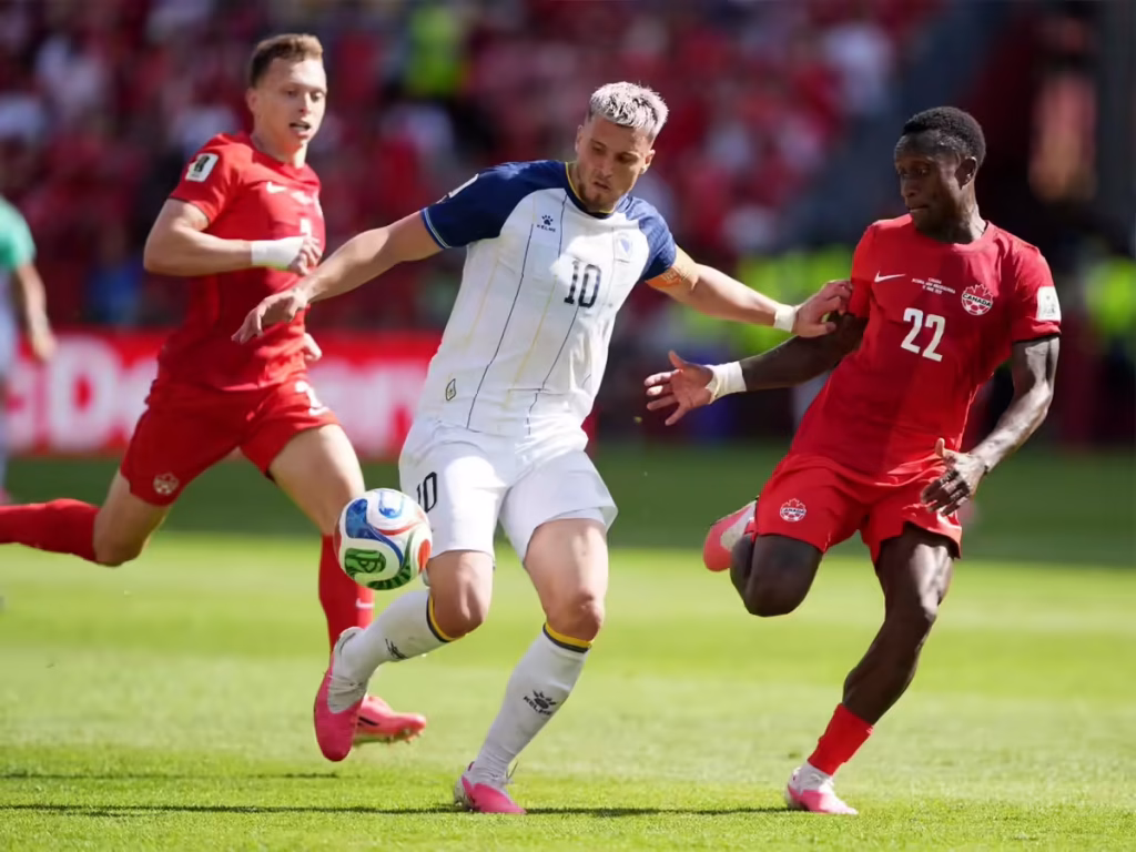 FIFA WC: Canada manages a draw agains Bosnia