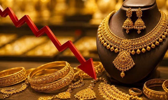 Gold prices plunge sharply in Chennai