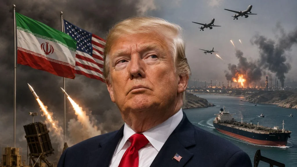 Trump blames Iran for attacks on ‘Indian’ ships