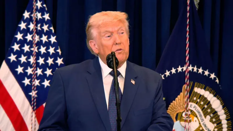 Trump says Iran agrees to never have nukes