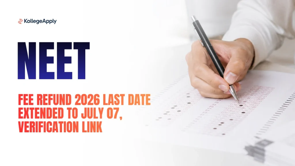 Deadline extended until July 14 to apply for NEET exam fee refund