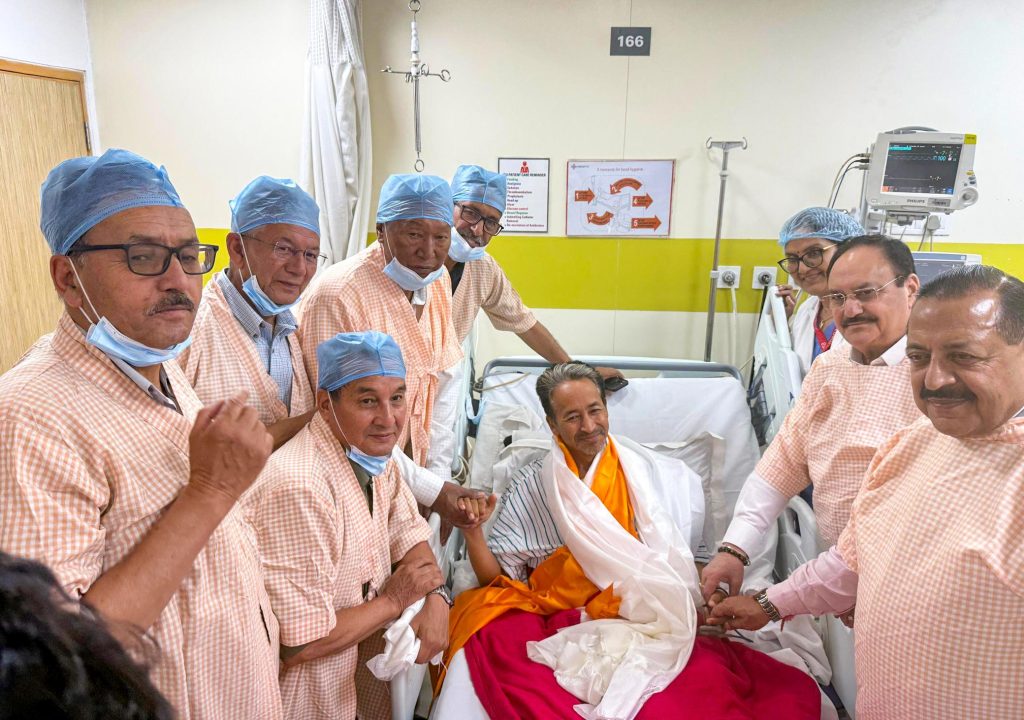 Wangchuk ends fast, says govt assured paper leak accountability will be discussed