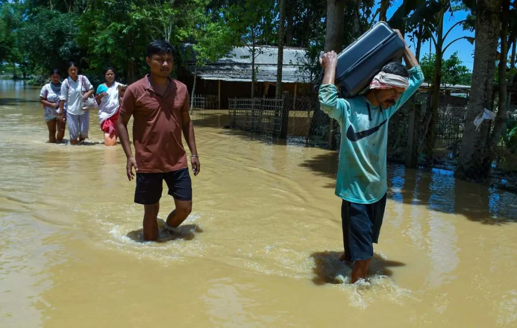Assam flood situation remains critical, 5.65 lakh affected