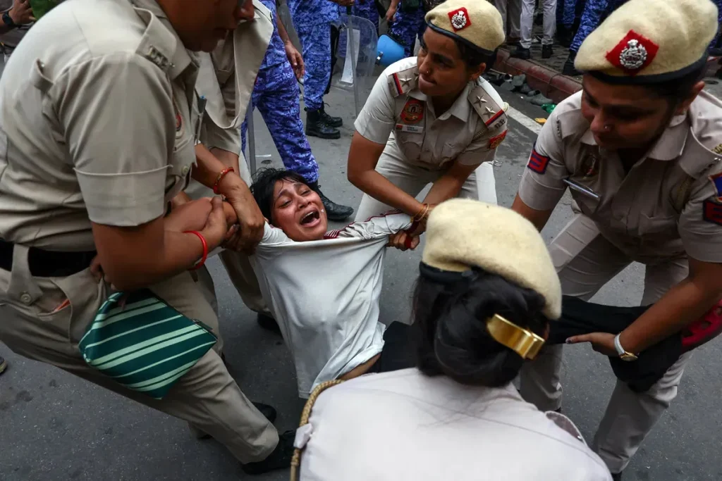 Young woman injured during CJP protest on ventilator at RML Hospital: Sources