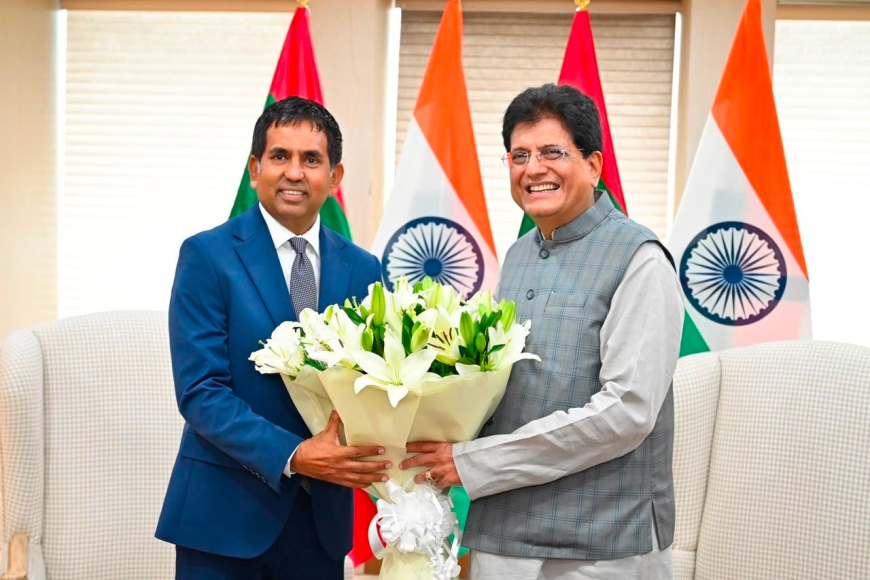 India, Maldives make progress on FTA to boost bilateral trade