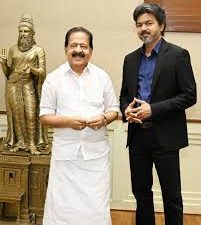 Kerala Minister meets CM Vijay