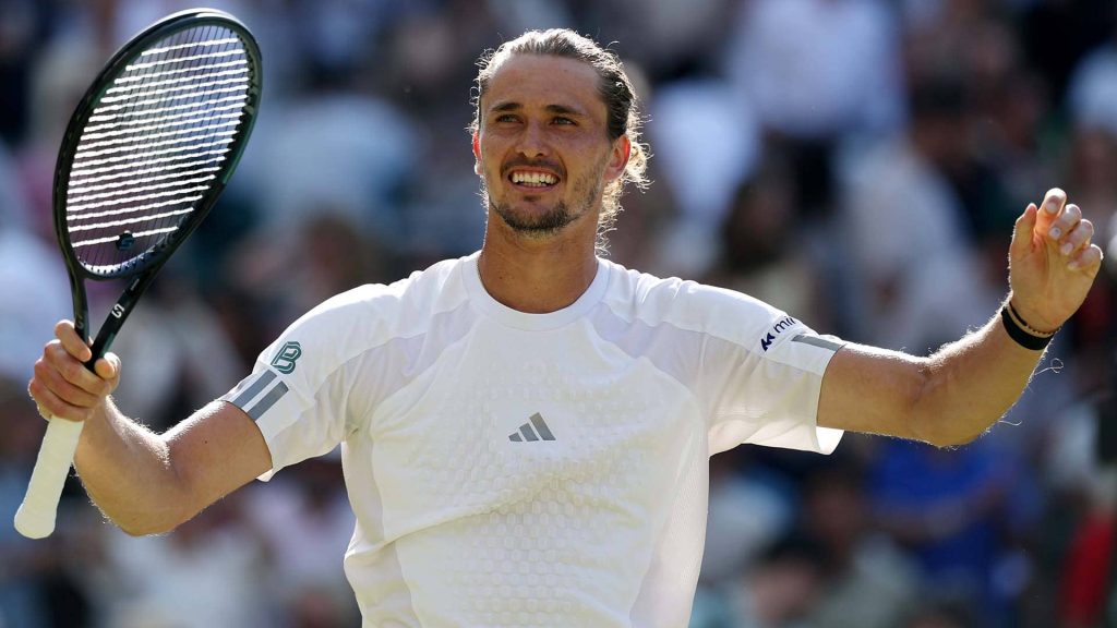 Wimbledon: Zverev books berth in semifinals