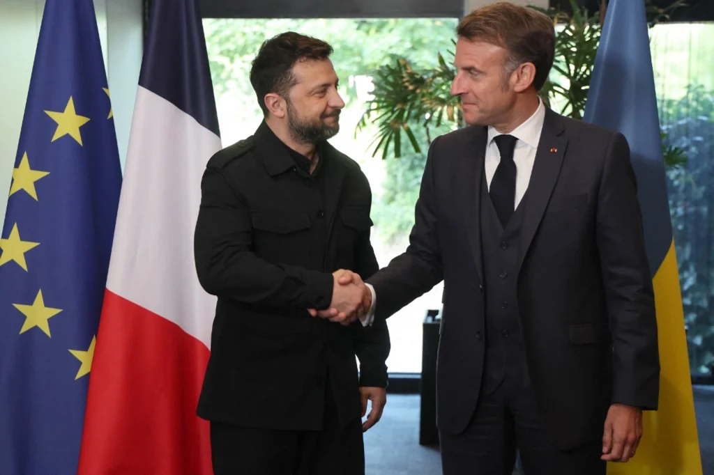 Zelenskyy seeks help for Ukraine during Paris meet
