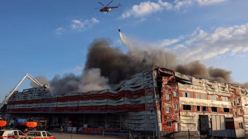 1 killed, 16 wounded in an overnight Russian attack on Kyiv