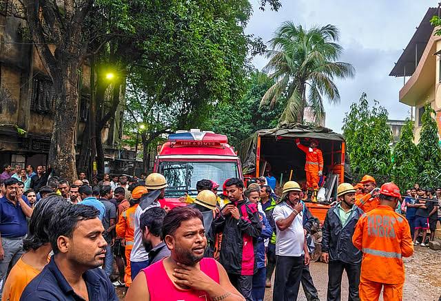 Ten killed as 4-storey building, declared unsafe in 2020, collapses in Bhiwandi town